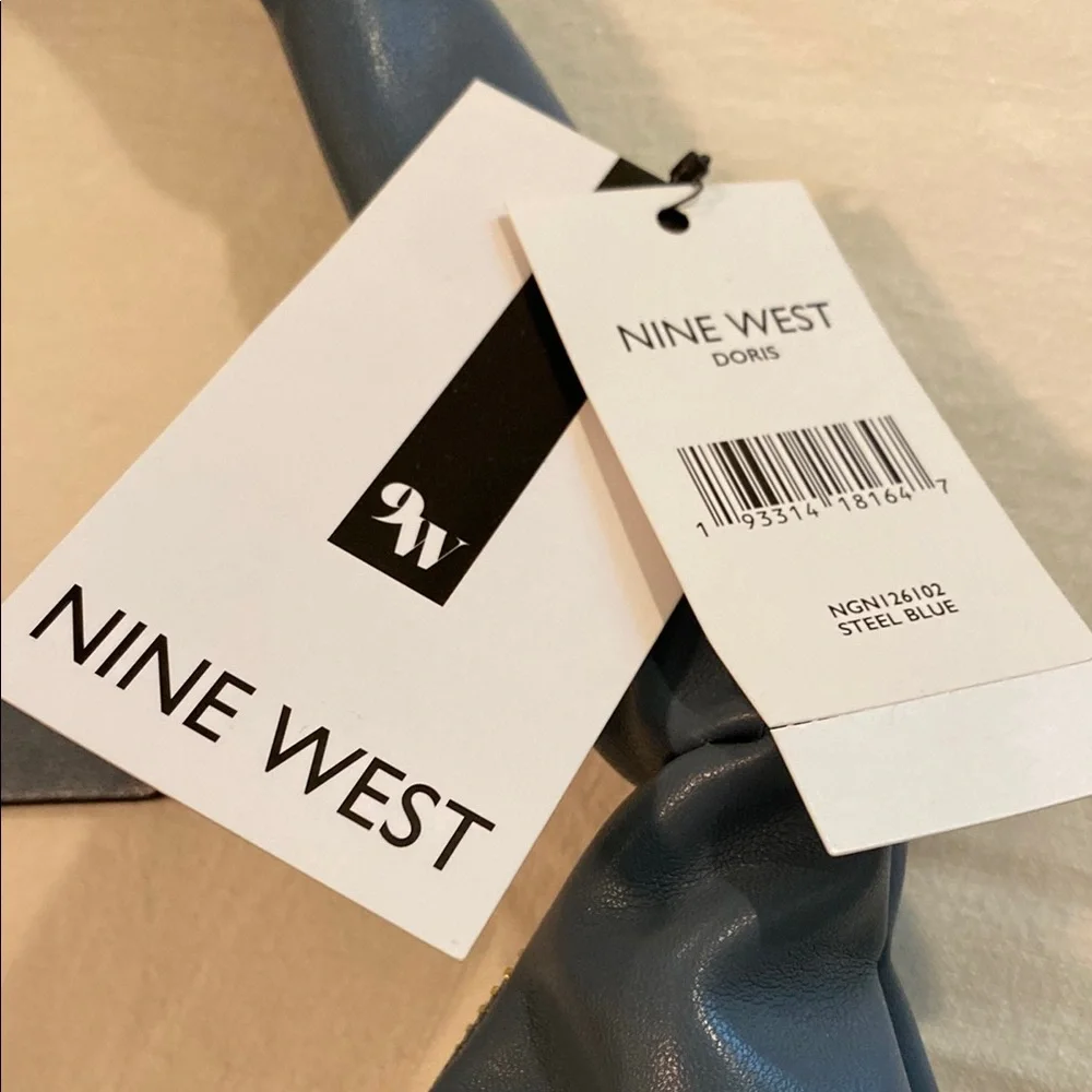 Nine West Slate Blue Hobo Bag - Picture 3 of 12